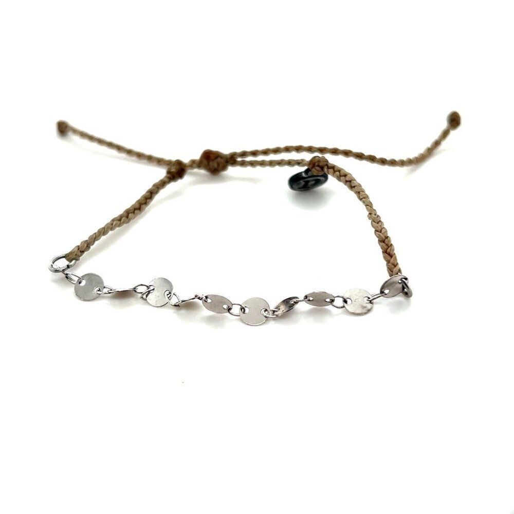 Pura‎ Vida Silver Discs Bracelet